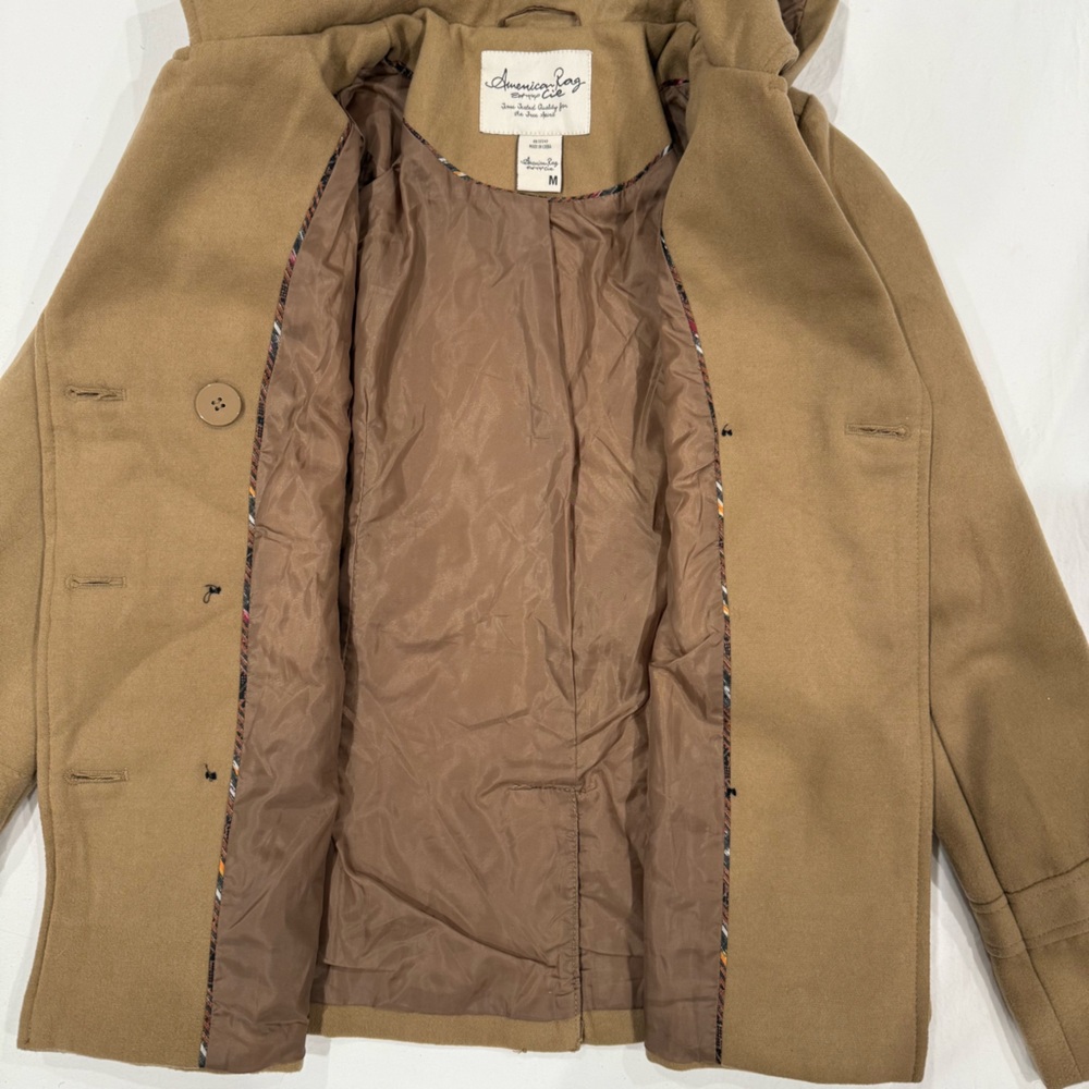 American Rag Tan Pea Coat - Picture 6 of 13